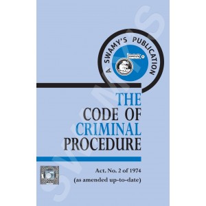 Swamy Publisher's The Code of Criminal Procedure (A-4)